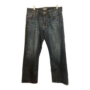 Lucky Brand 361 Vintage Straight Dark Wash Size 34x30